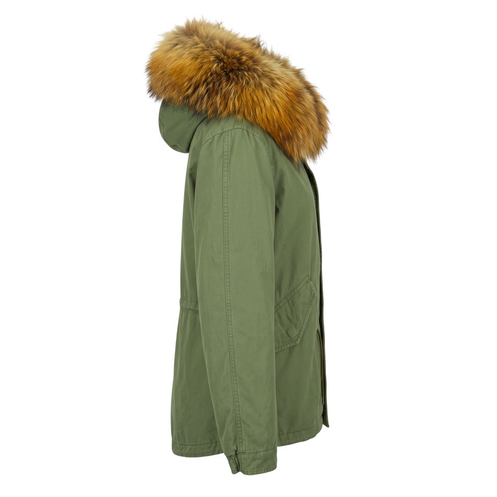 Mr&Mrs Italy Green Cotton Women's Jacket