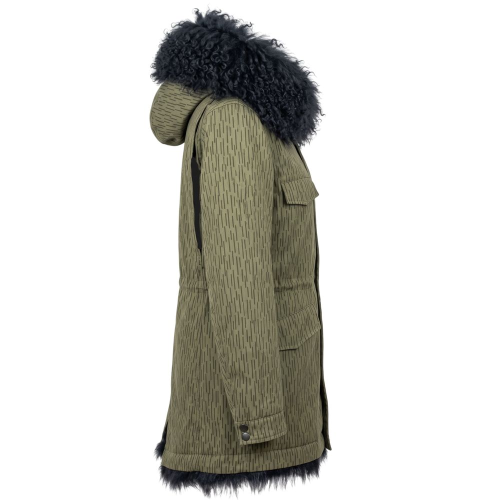 Mr&Mrs Italy Green Cotton Women's Jacket