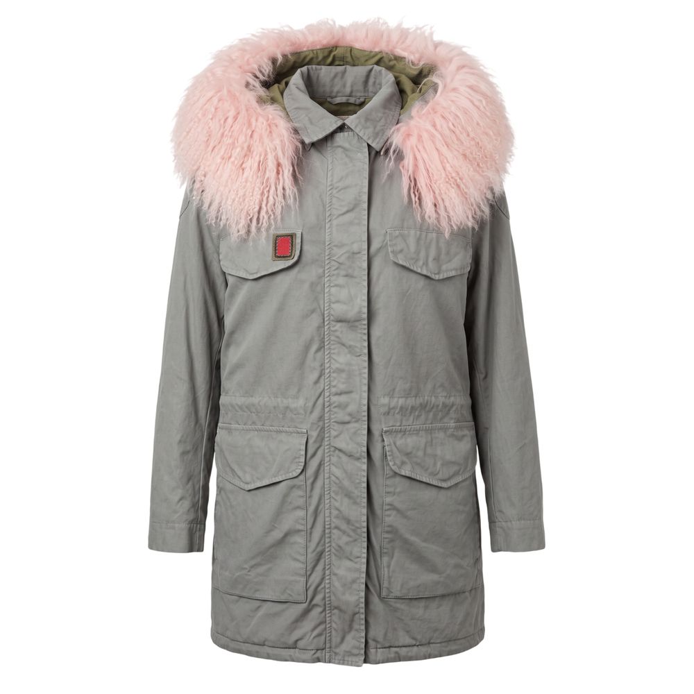 Mr&Mrs Italy Pink Cotton Women's Jacket