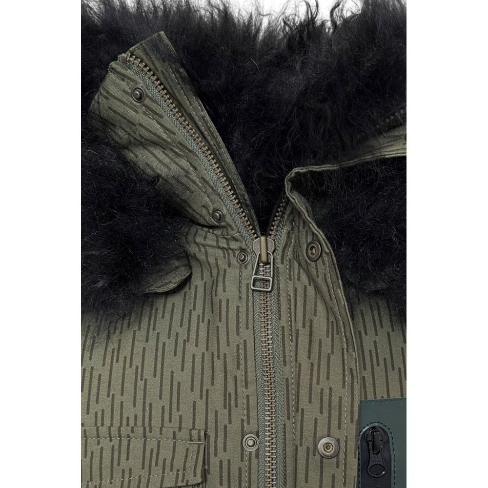 Mr&Mrs Italy Green Cotton Women's Jacket