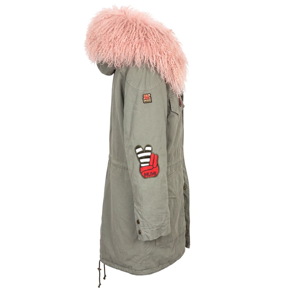 Mr&Mrs Italy Pink Cotton Women's Jacket