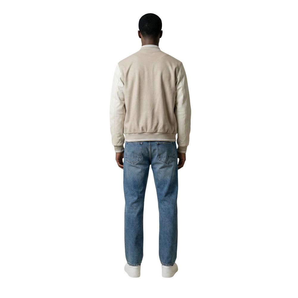 Antony Morato Beige Polyester Bomber