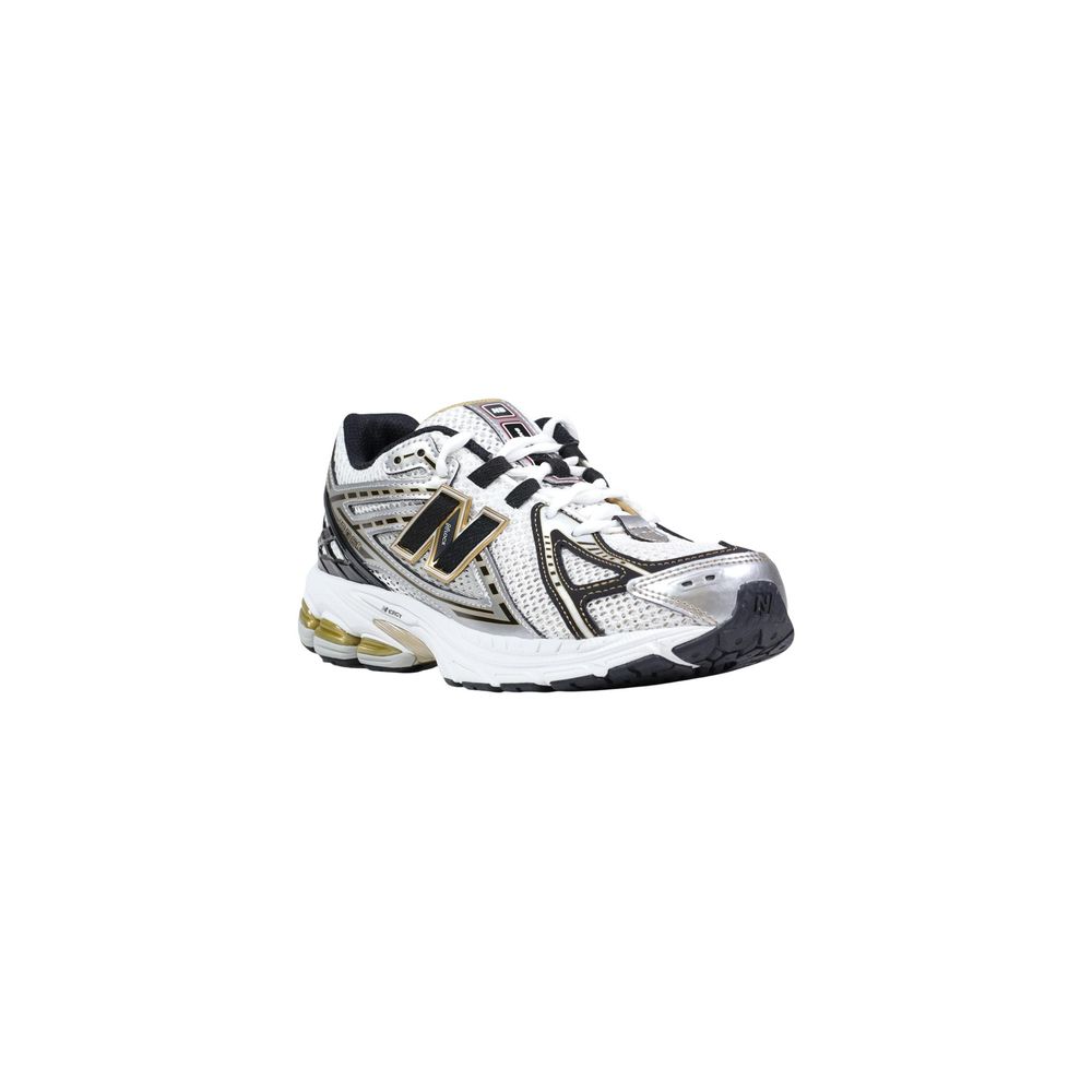 New Balance Silver Synthetic Athletic Sneakers