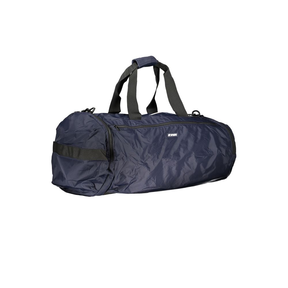 K-WAY Blue Polyamide Men Travel Bag