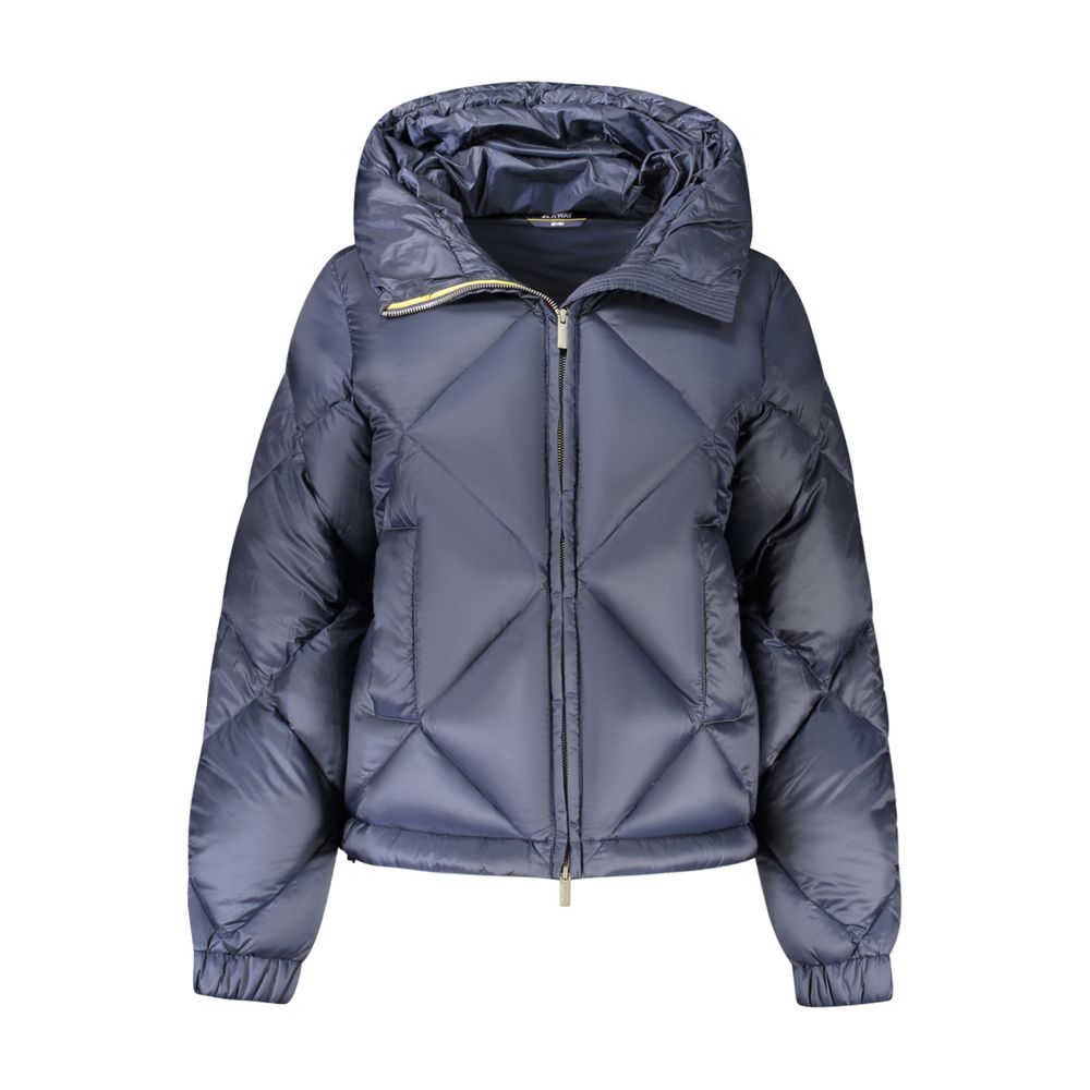 K-WAY Blu Polyester Women Jacket