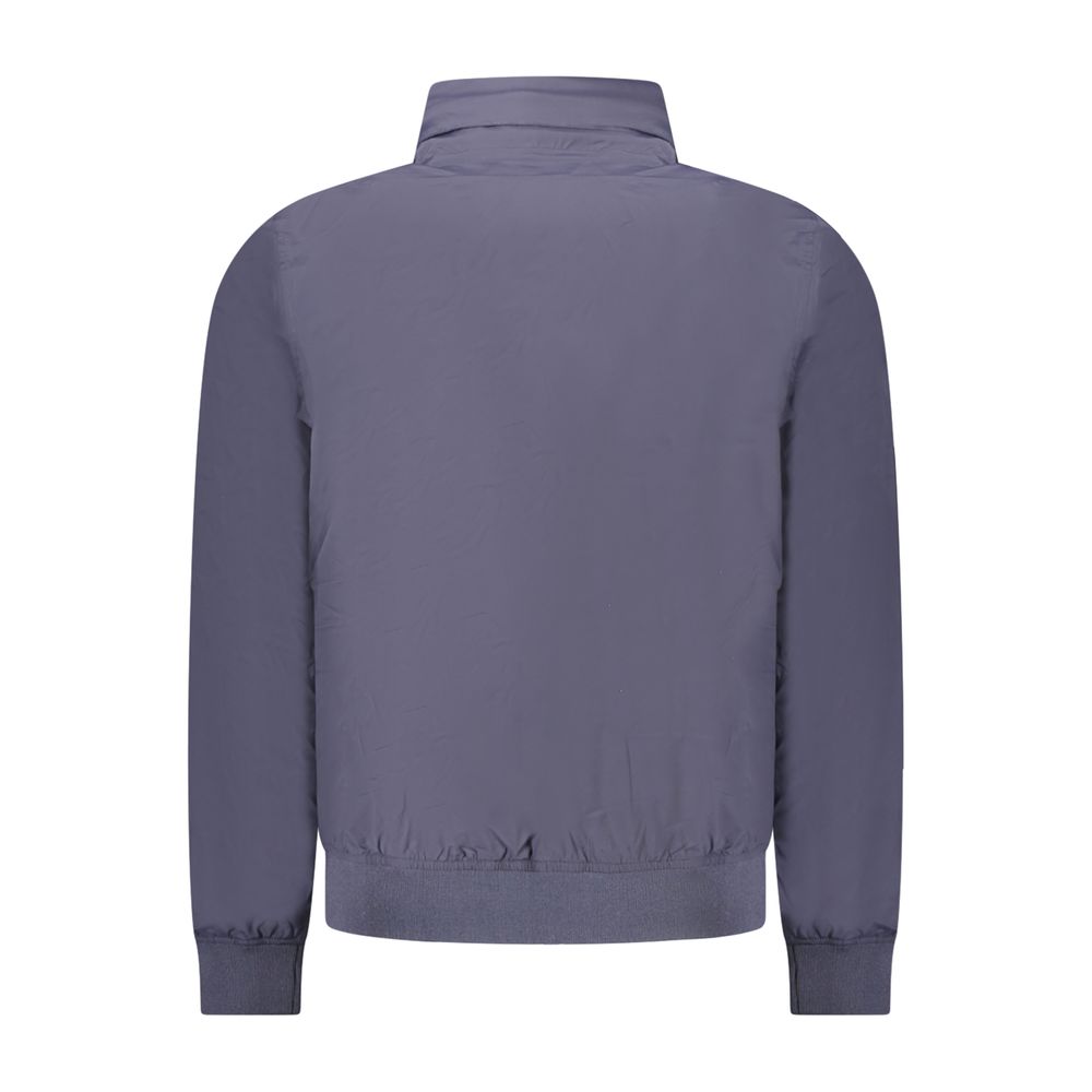 K-WAY Blue Nylon Mens Jacket