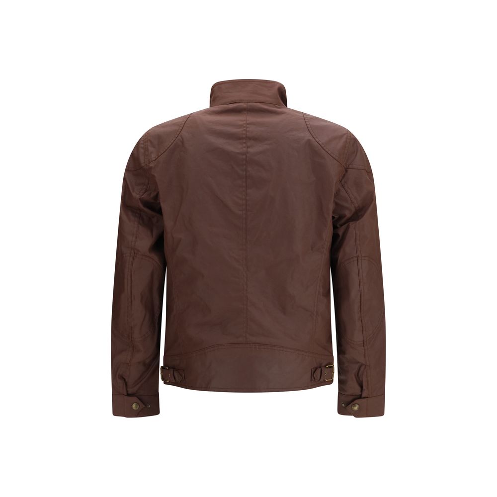 Belstaff Brown Cotton Full-Length Jacket