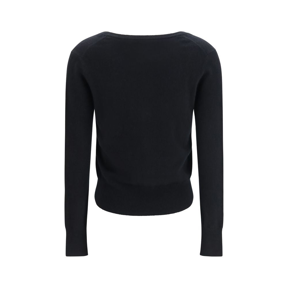 Extreme Cashmere Black Cashmere Cardigan