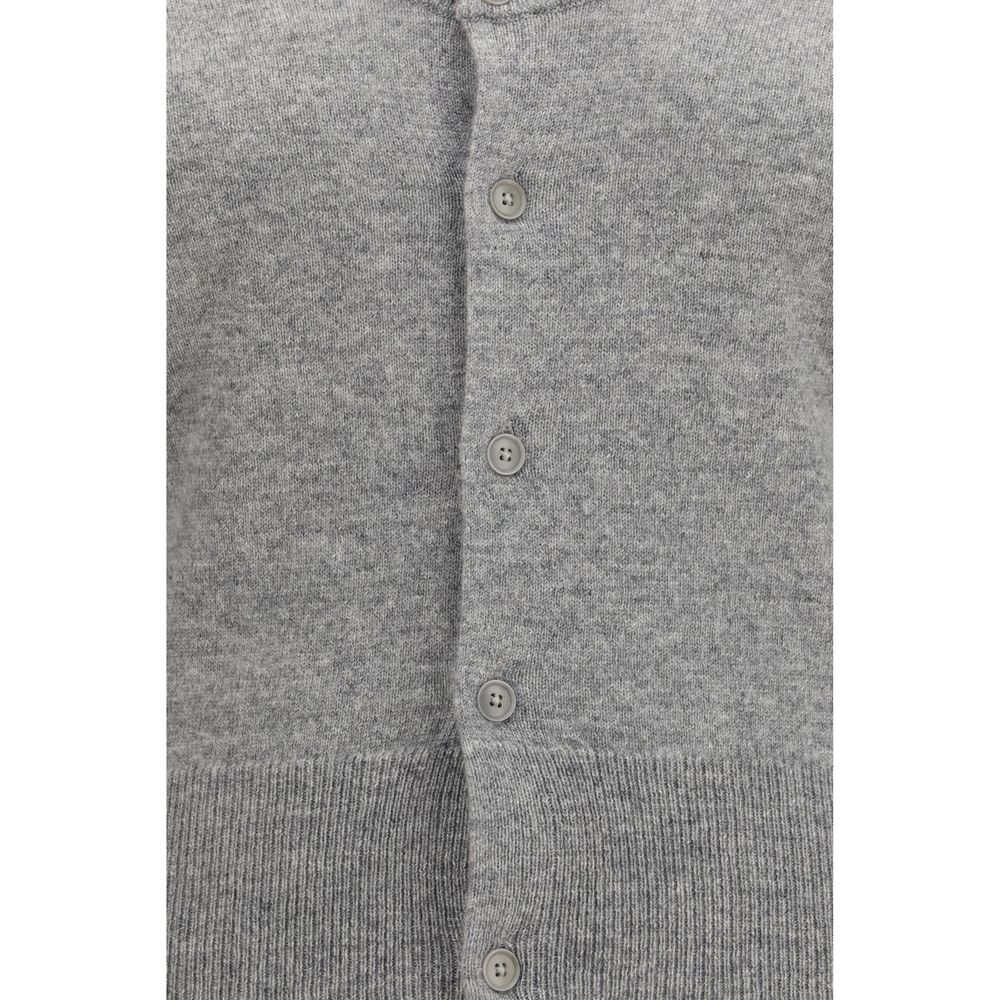 Extreme Cashmere Gray Cashmere Cardigan