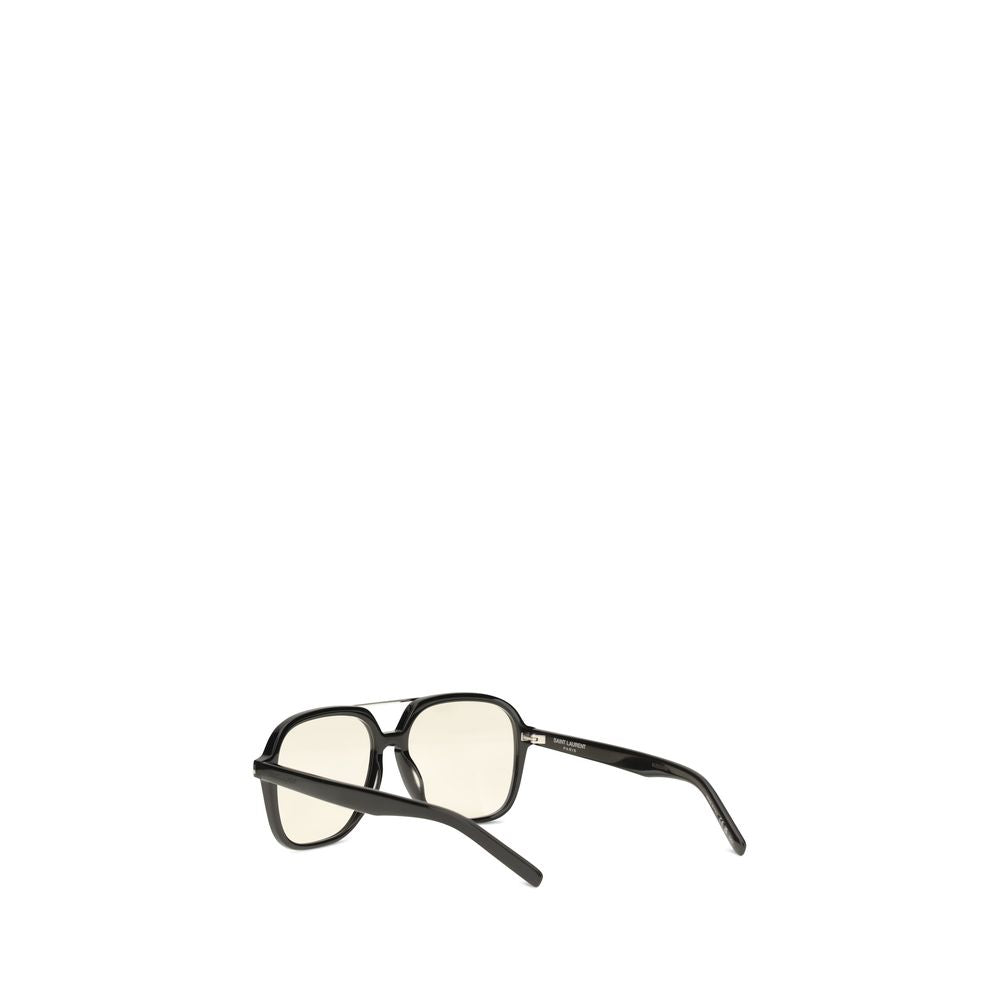 Saint Laurent Black Acetate Sunglasses
