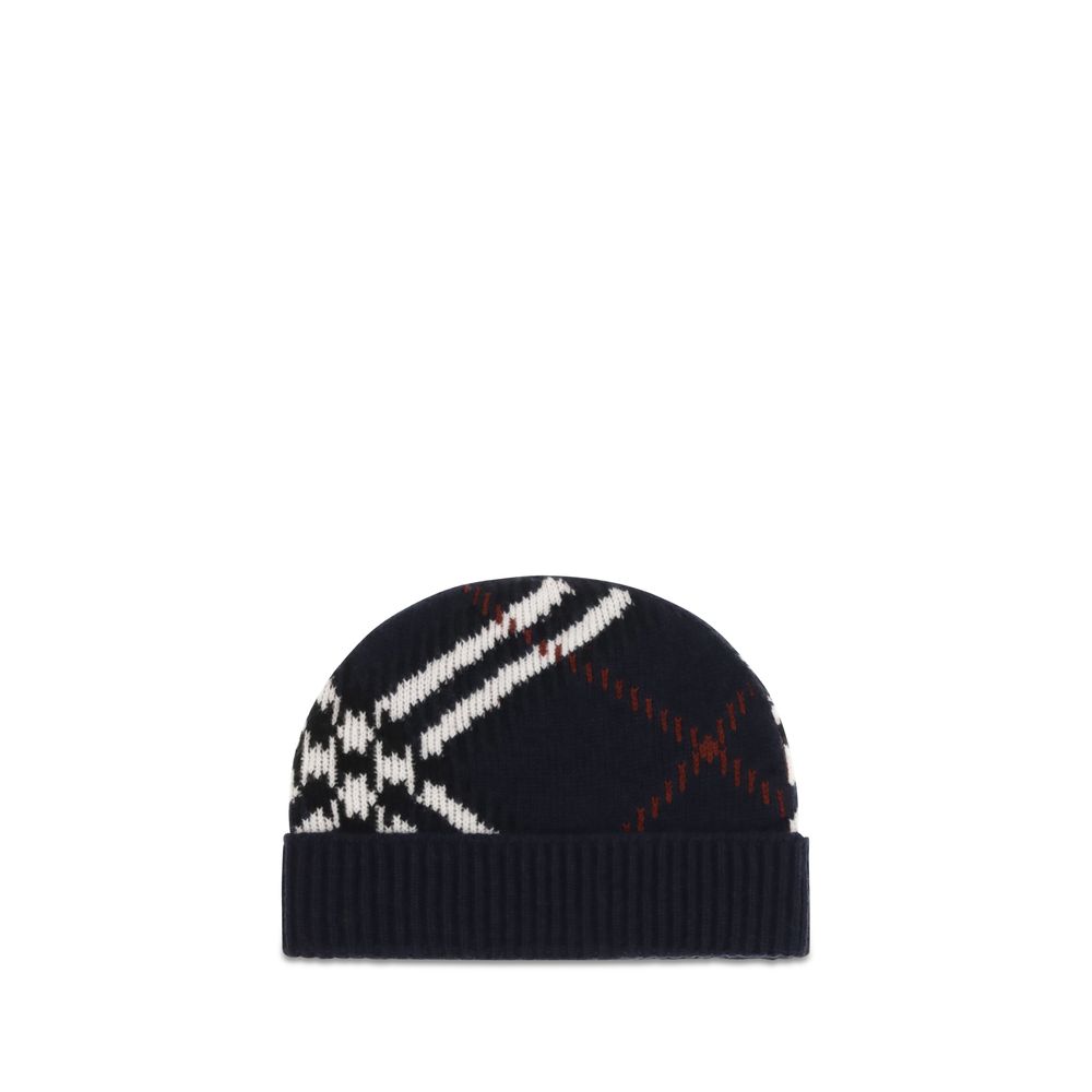 Burberry Blue Cashmere Beanie