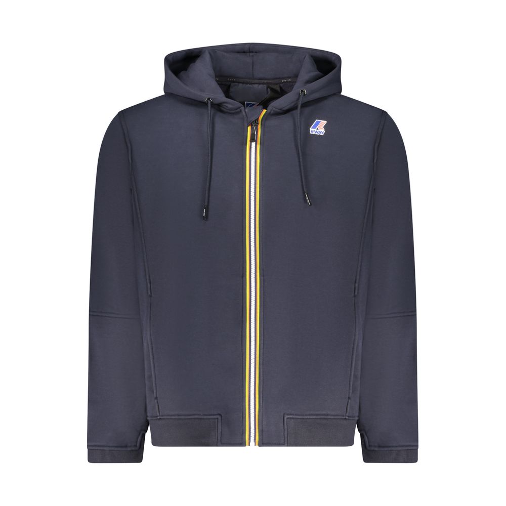 K-WAY Blue Cotton Men Sweater