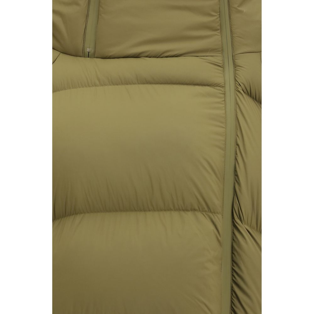 Ganni Bicolor Polyamide Full-Length Jacket
