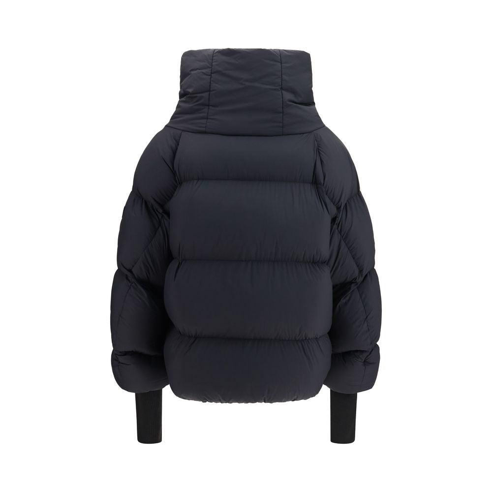 Ganni Black Polyamide Full-Length Jacket