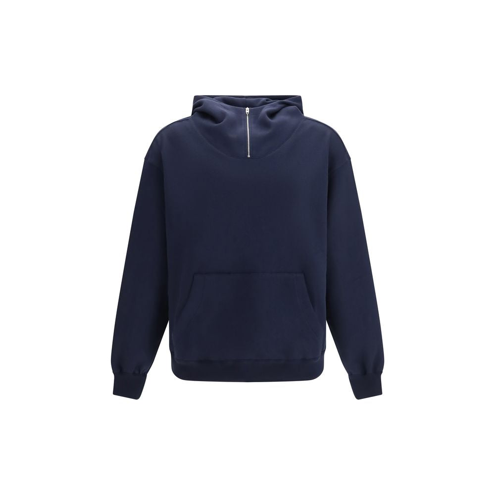 Umit Benan Blue Cotton Sweatshirt