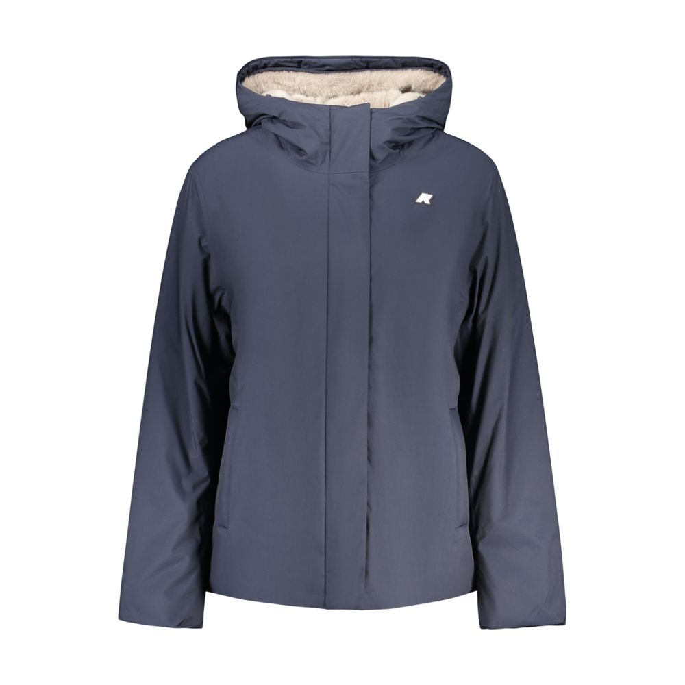 K-WAY Blue Polyester Women's Jacket