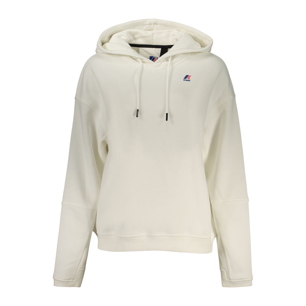 K-WAY White Polyester Women's Sweatshirt