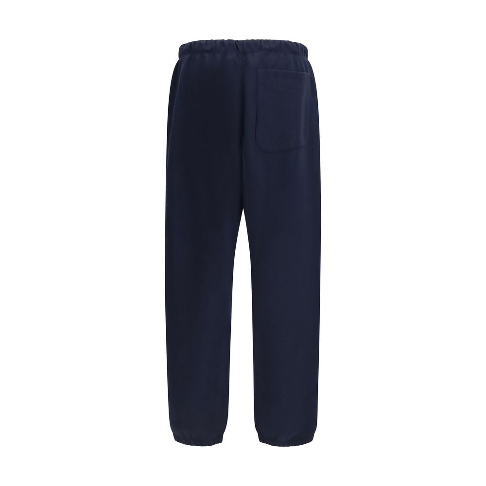 Umit Benan Blue Cotton Joggers (Workout Pants)