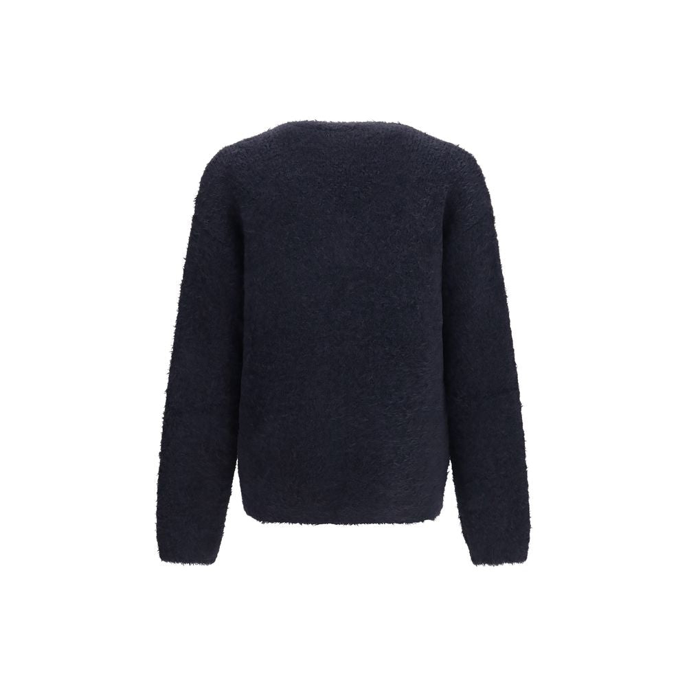 Dolce & Gabbana Blue Marabou Sweatshirt