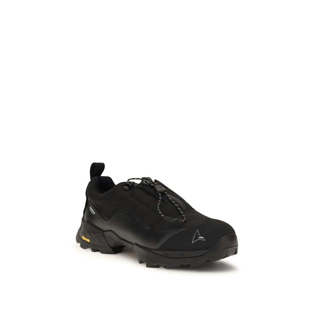 ROA Black Polyamide Athletic Sneakers