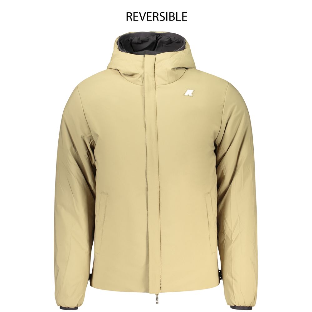 K-WAY Black Nylon Men's Jacket