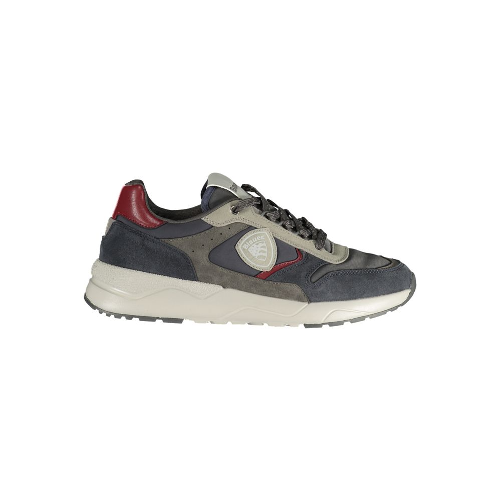 Blauer Blue Polyester Athletic Sneakers