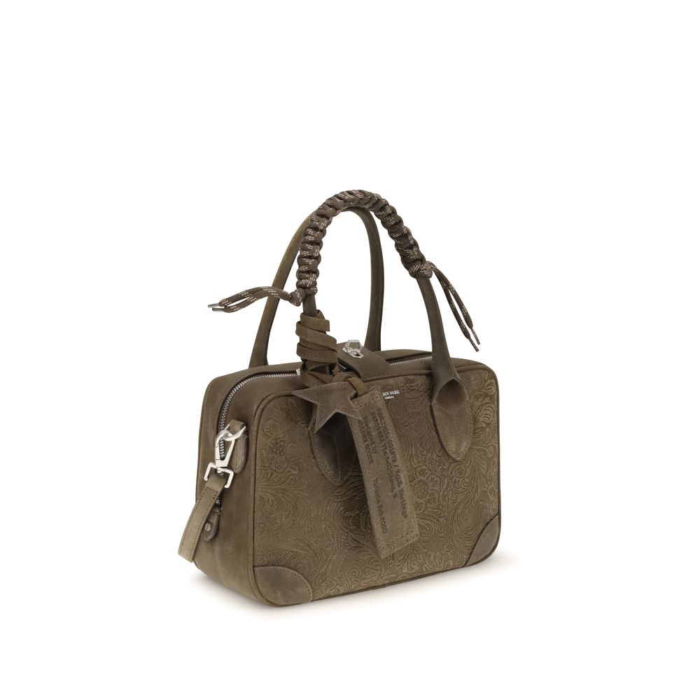 Golden Goose Army Calf Leather Bos Taurus Handbag