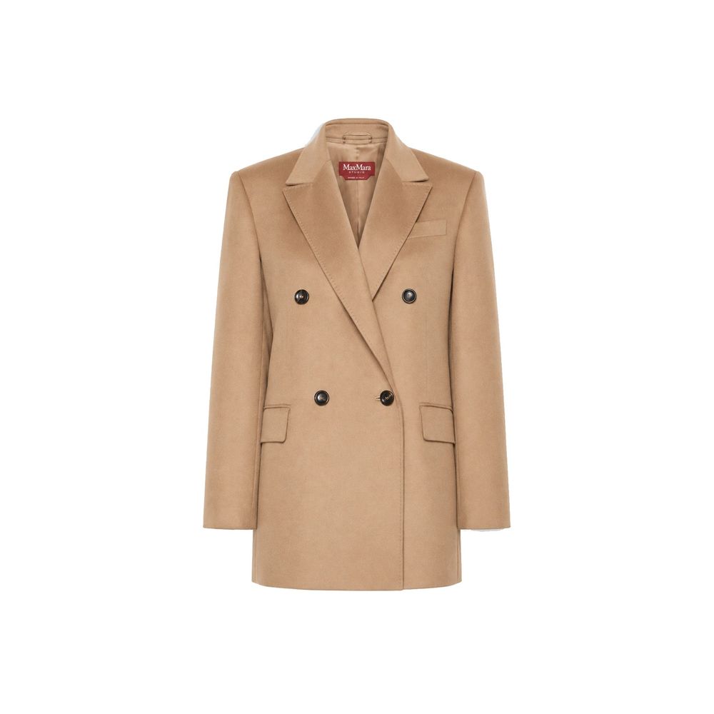Max Mara Brown Virgin Wool Blazer