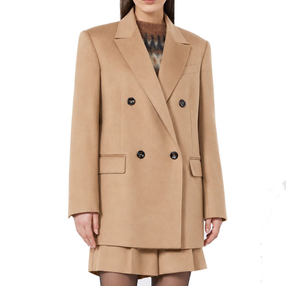 Max Mara Brown Virgin Wool Blazer