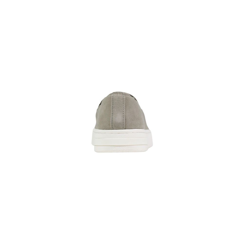 Armani Exchange Green Leather Low Top Sneakers