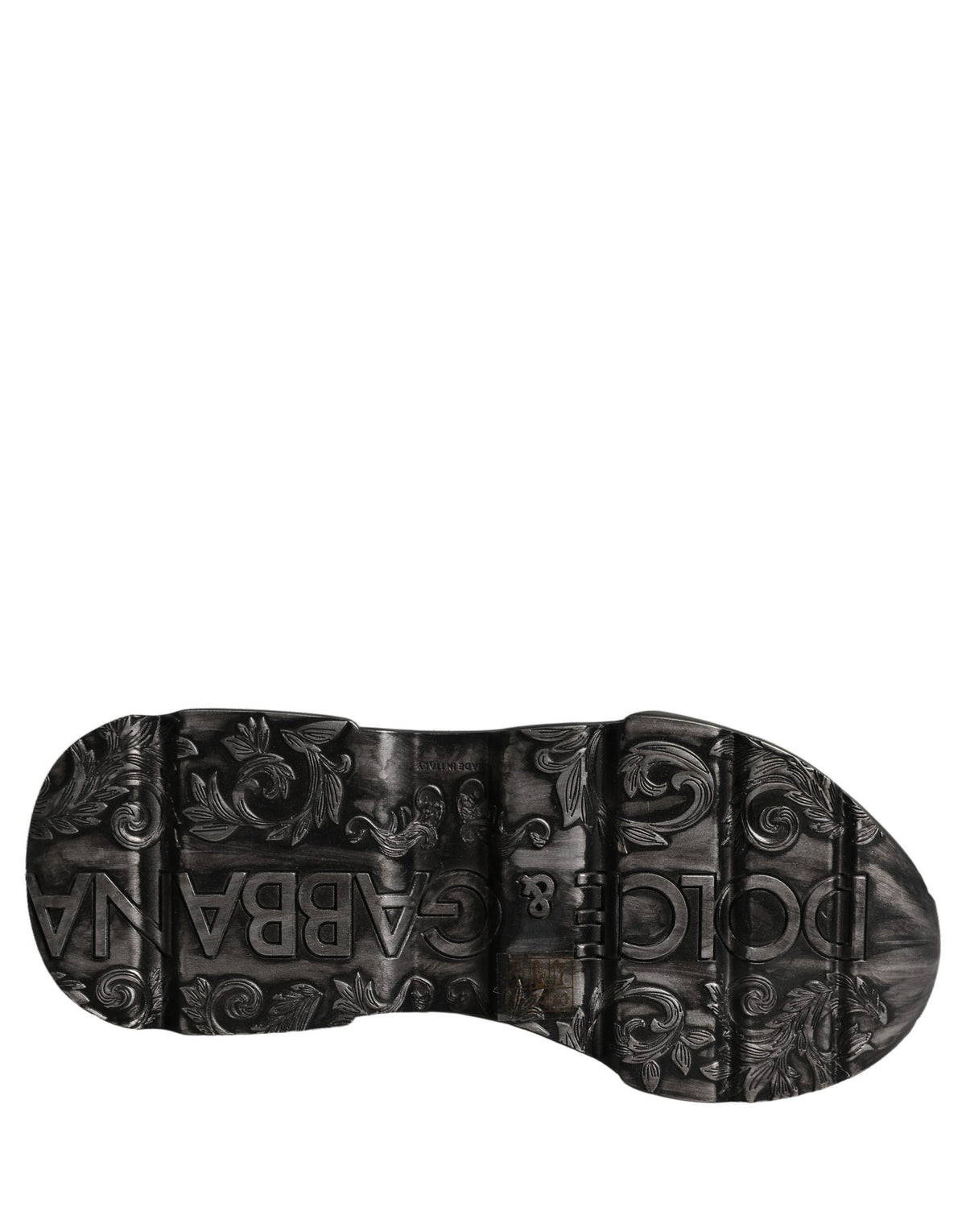 Dolce & Gabbana Black Daymaster Low Top Sneakers Shoes