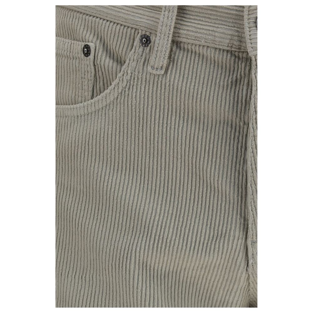 Sunflower Gray Cotton Casual Pants