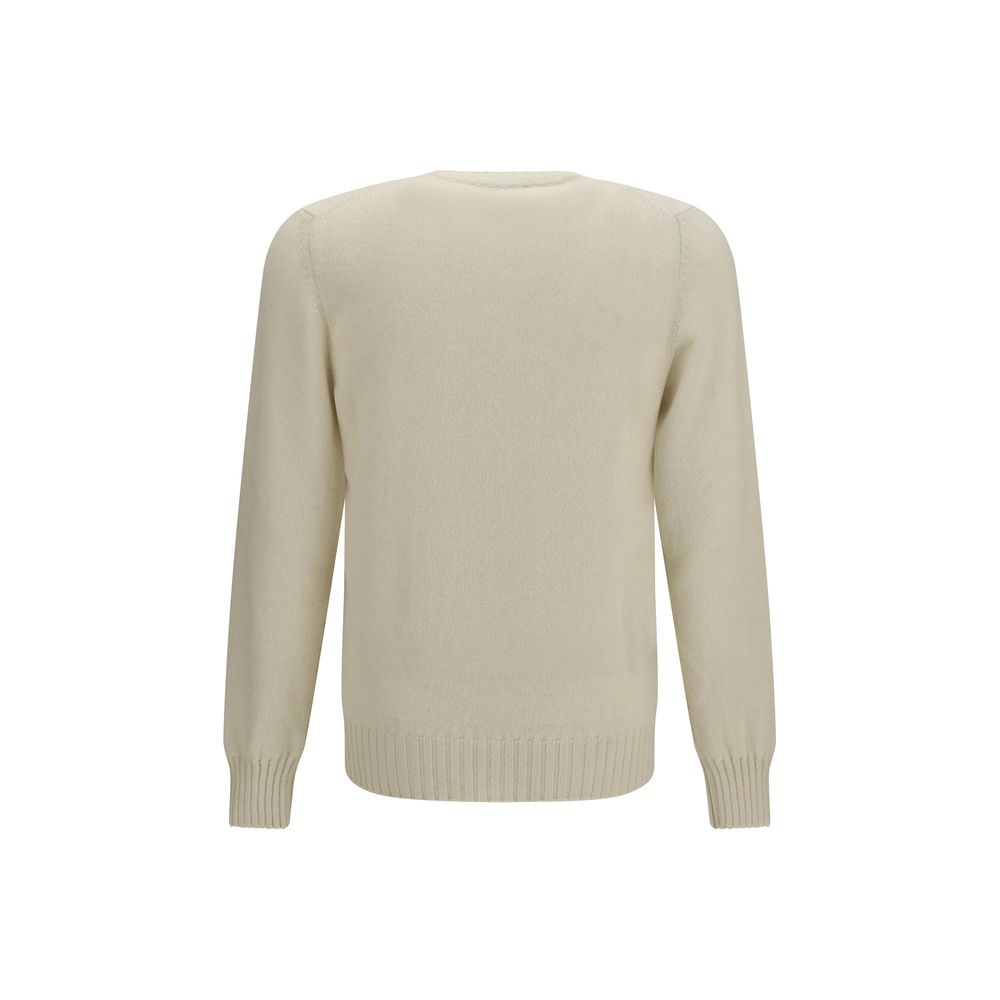Piacenza Cashmere Beige Cashmere Sweater