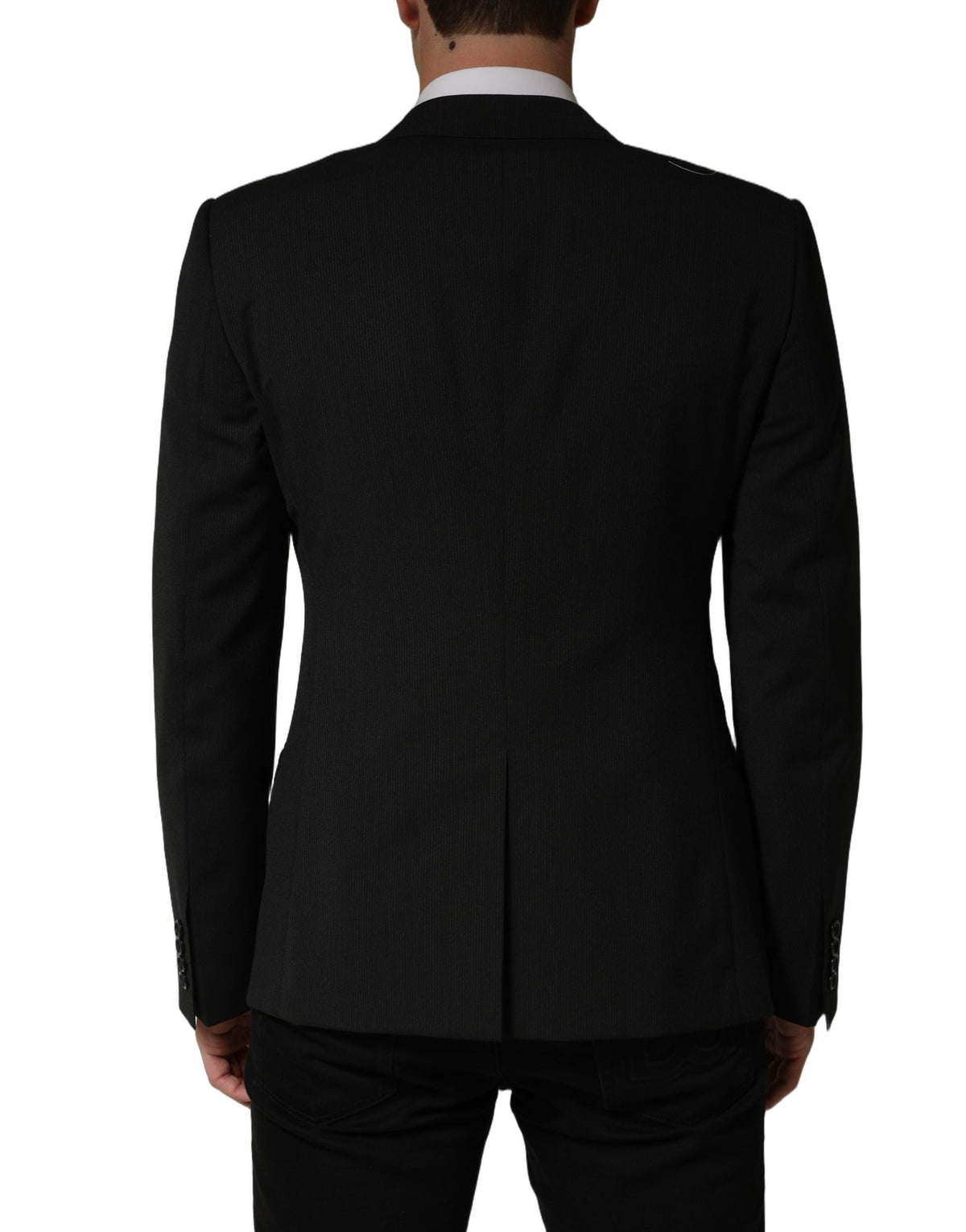 Dolce & Gabbana Dark Gray MARTINI Men Single Breasted Jacket