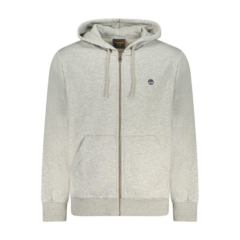 Timberland Gray Cotton Men's Sweatshirt