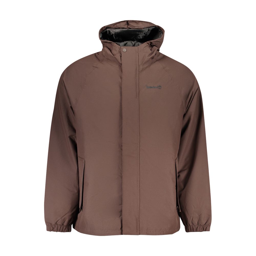 Timberland Brown Polyester Full-Length Jacket