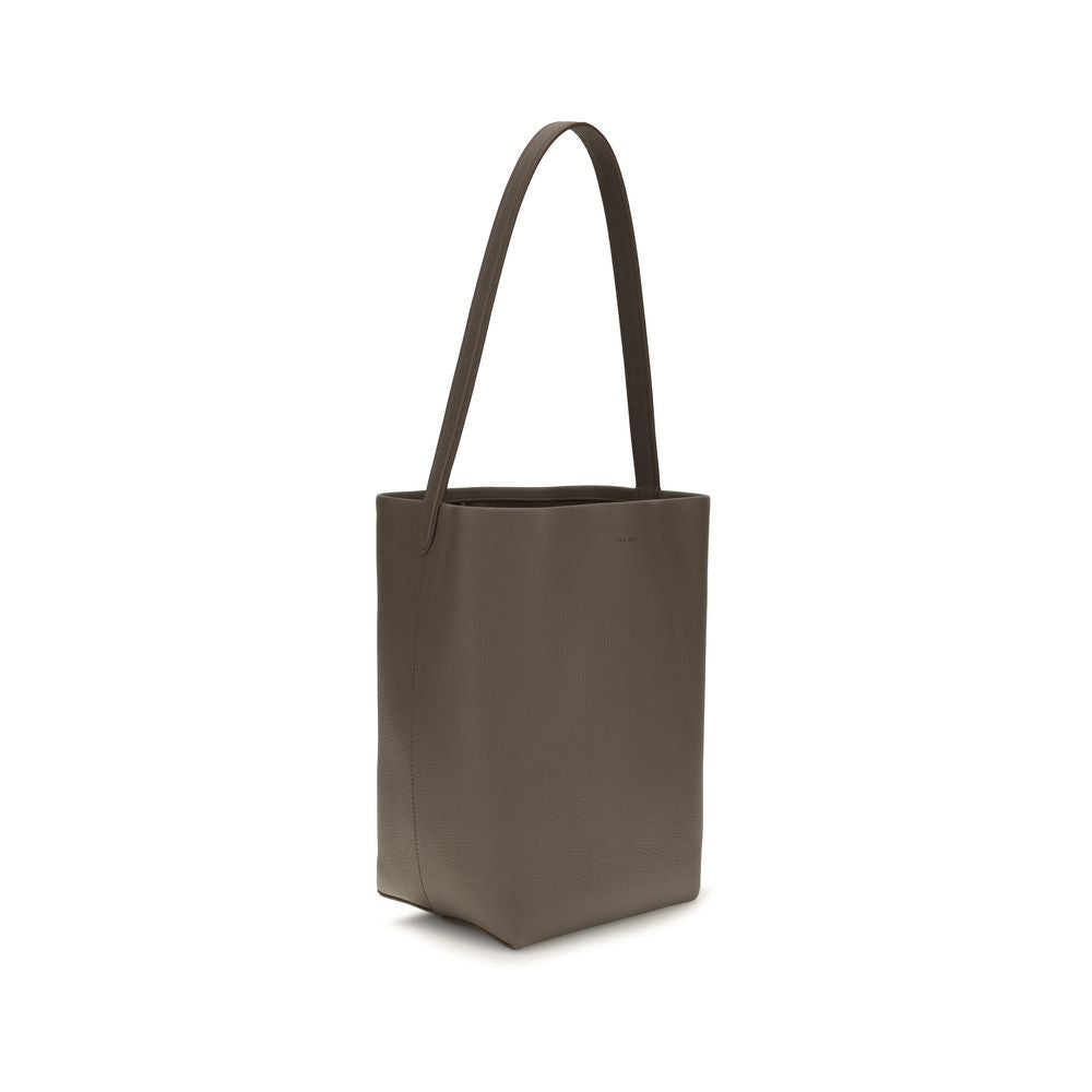 The Row Brown Calf Leather Bos Taurus Shoulder Bag