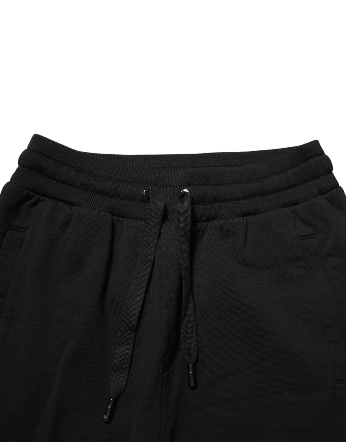 Dolce & Gabbana Black Cotton Jogger Men Sweatpants Pants