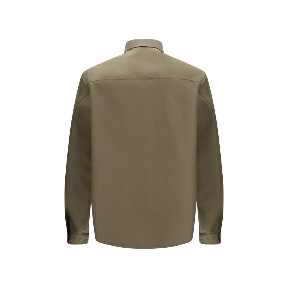 Fendi Bicolor Polyester Full-Length Jacket