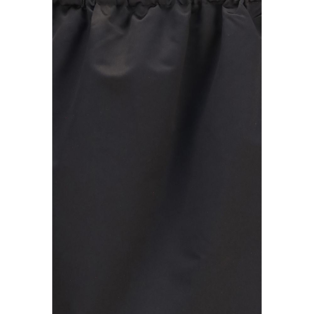 Fendi Black Cotton Mini Skirt