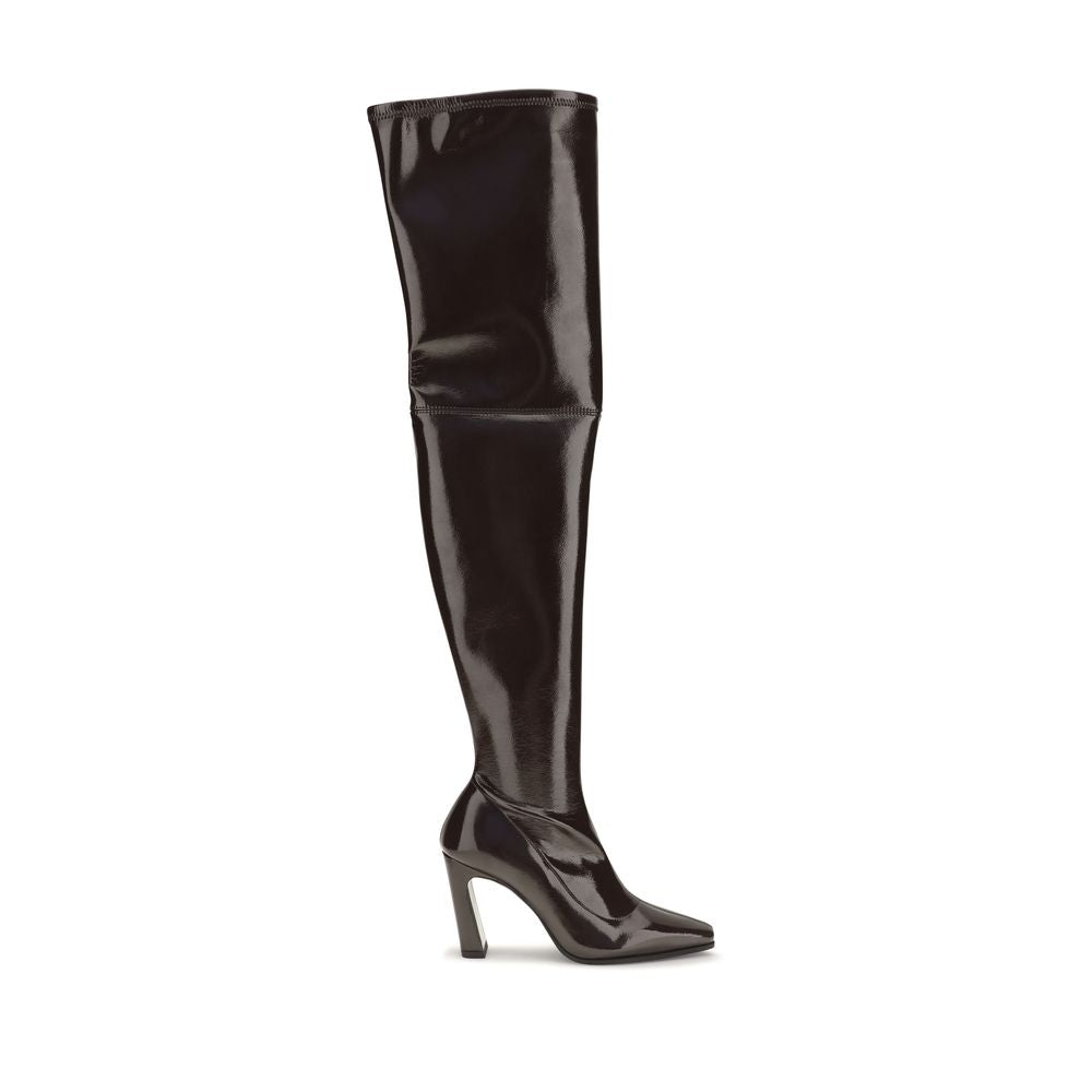 Stuart Weitzman Brown Rayon Over The Knee