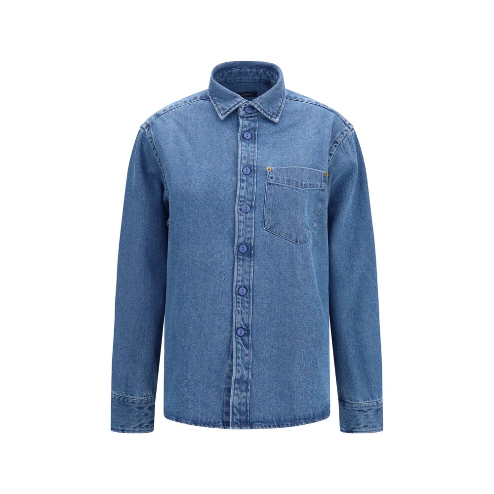 Deperlu Blue Denim Shirt