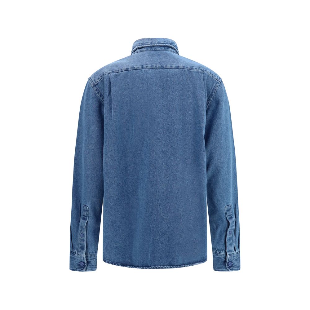 Deperlu Blue Denim Shirt