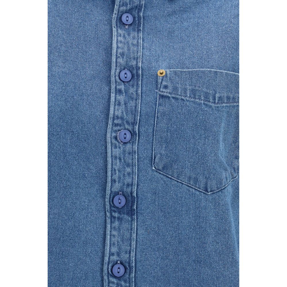 Deperlu Blue Denim Shirt