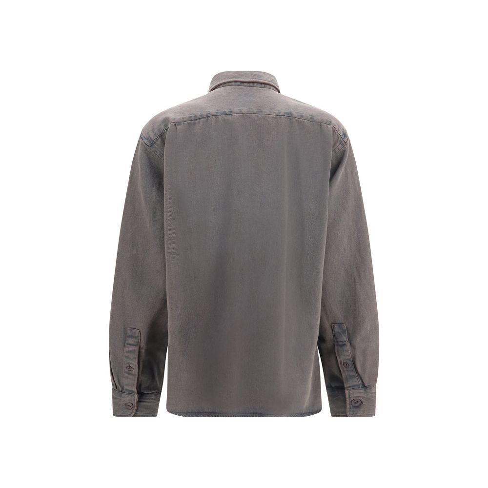 Deperlu Gray Denim Shirt