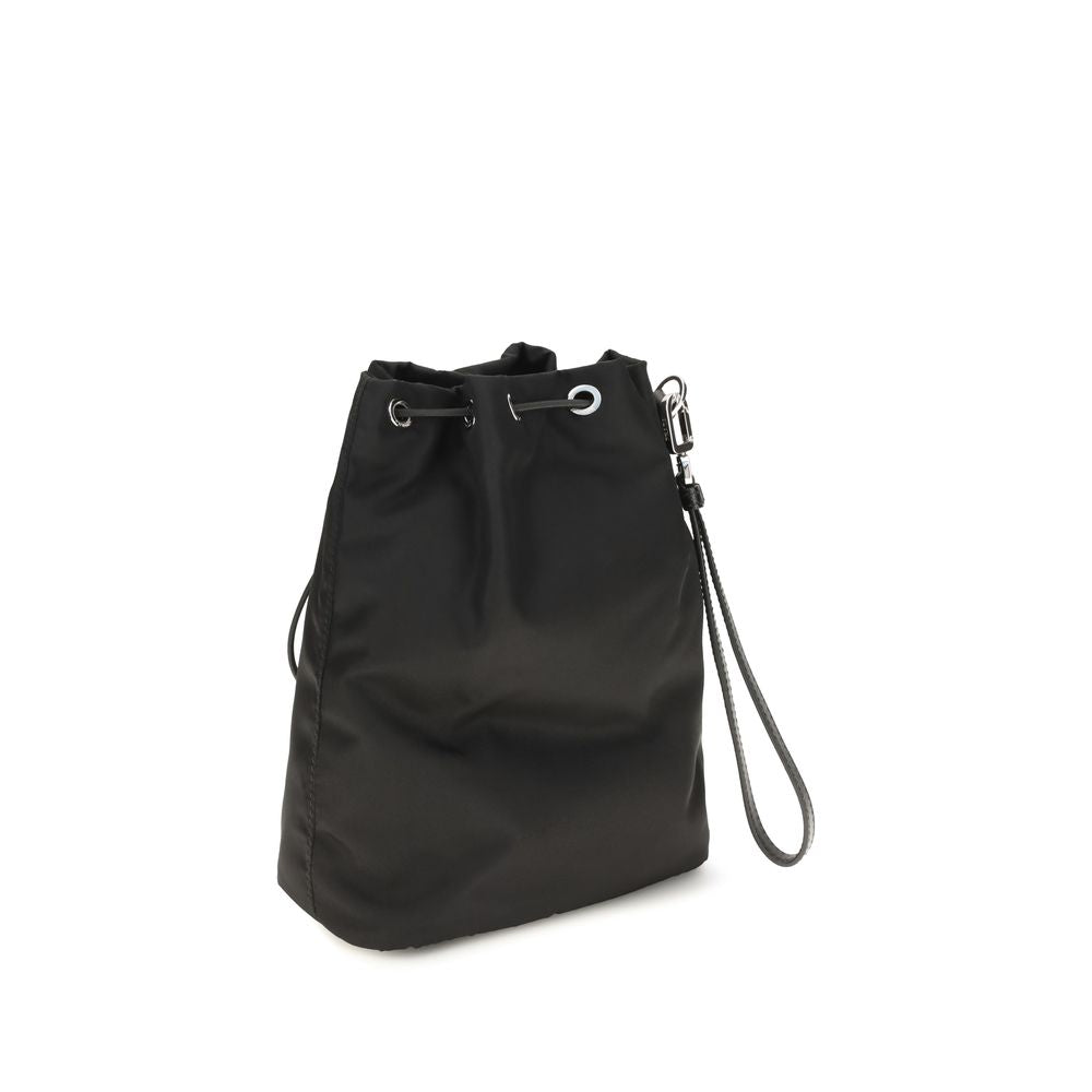 Prada Black Nylon Wallet