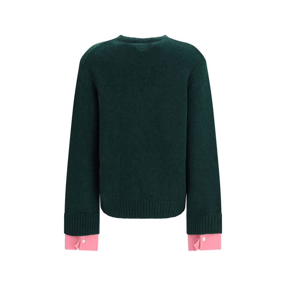 Prada Bicolor Wool Oves Aries Sweatshirt