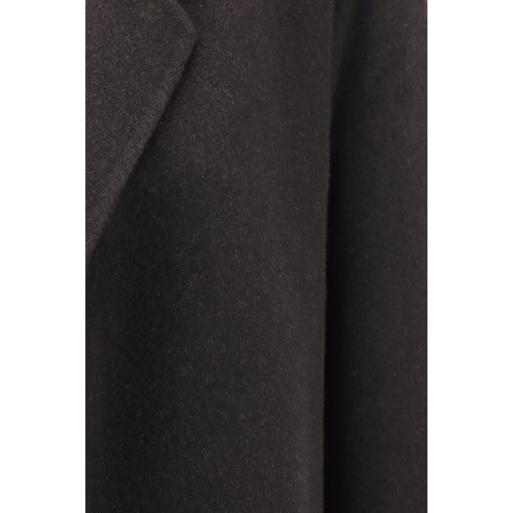 The Row Brown Cashmere Full-Length Jacket