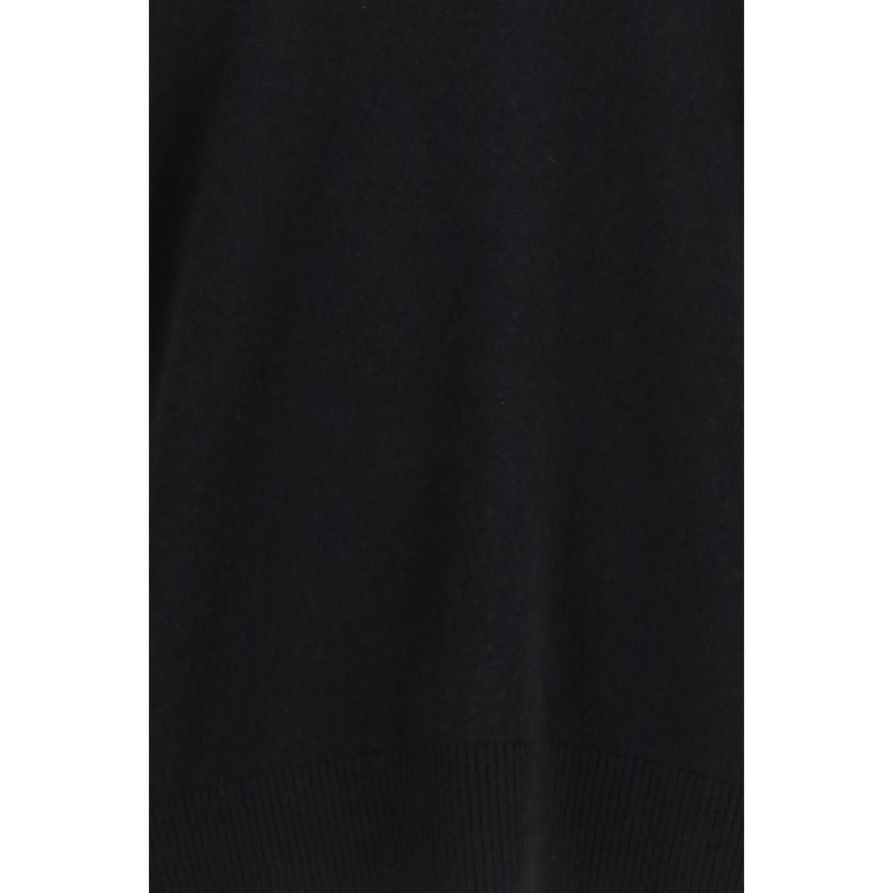 The Row Black Cashmere Sweater