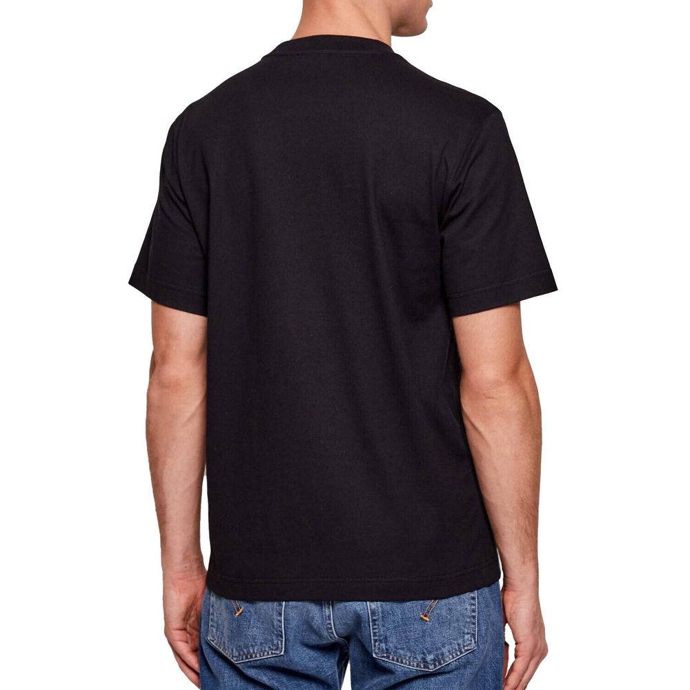 Burberry Black Cotton T-Shirt